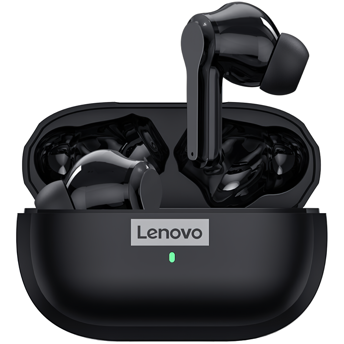 Mãos-livres Bluetooth Lenovo LP1S, TWS, Preto