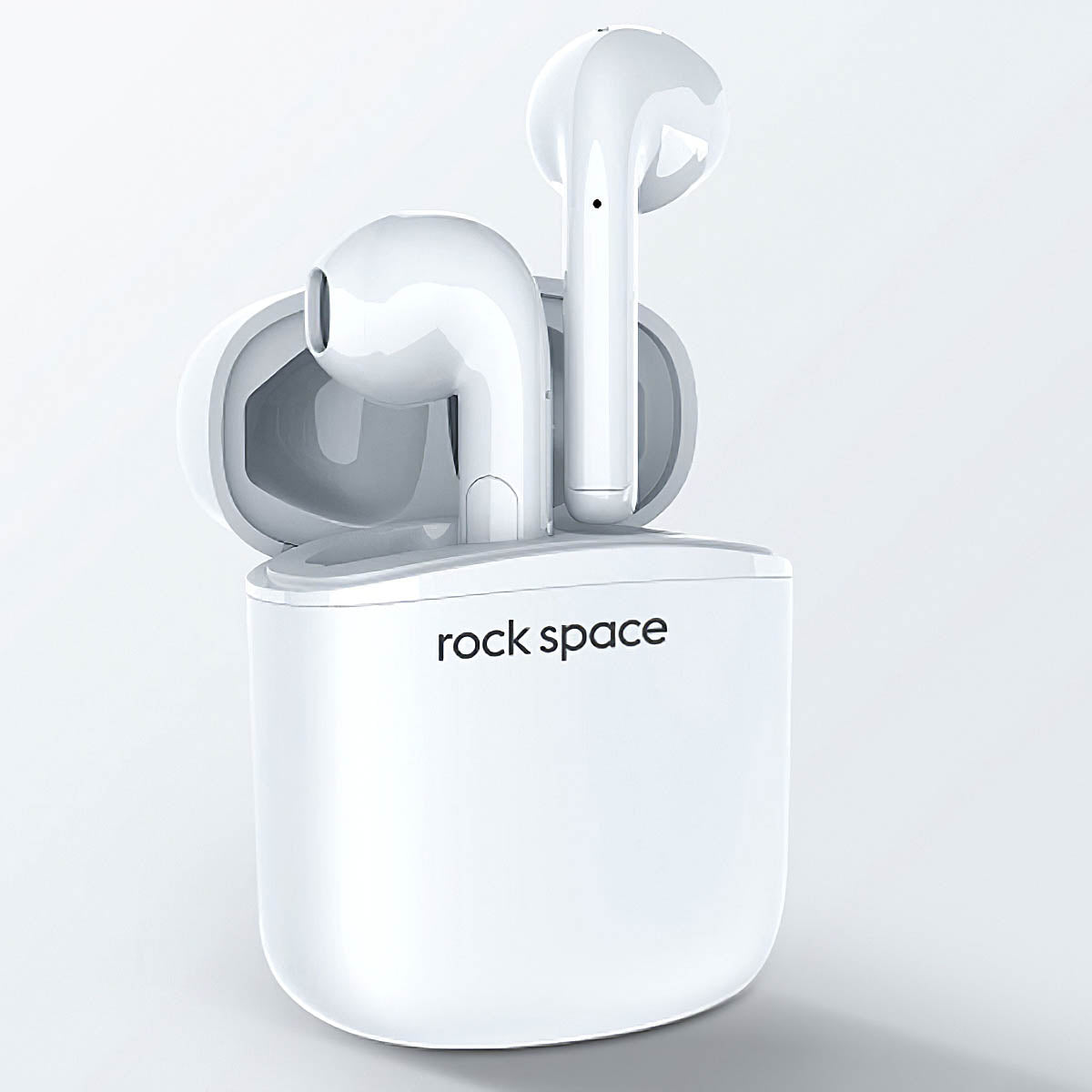 Mãos-livres Bluetooth Rock Space EB100, TWS, Branco