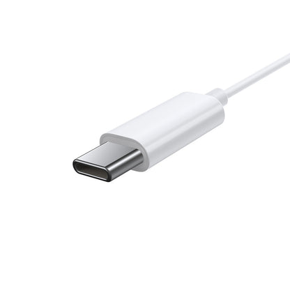 Baseus mãos-livres USB-C Encok C17, branco NGCR010002