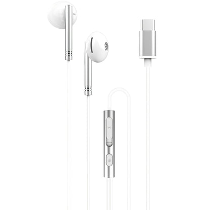 Handsfree USB-C XO Design EP29, Prateado