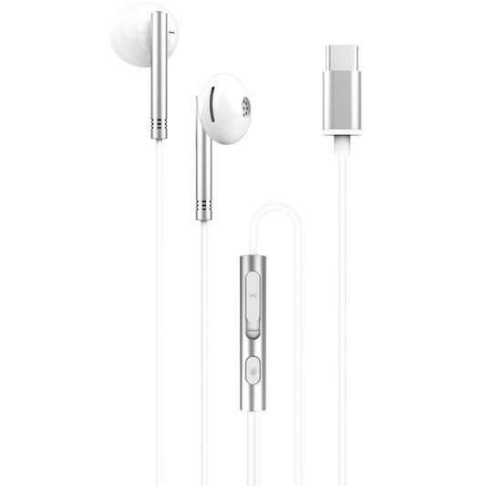 Handsfree USB-C XO Design EP29, Prateado
