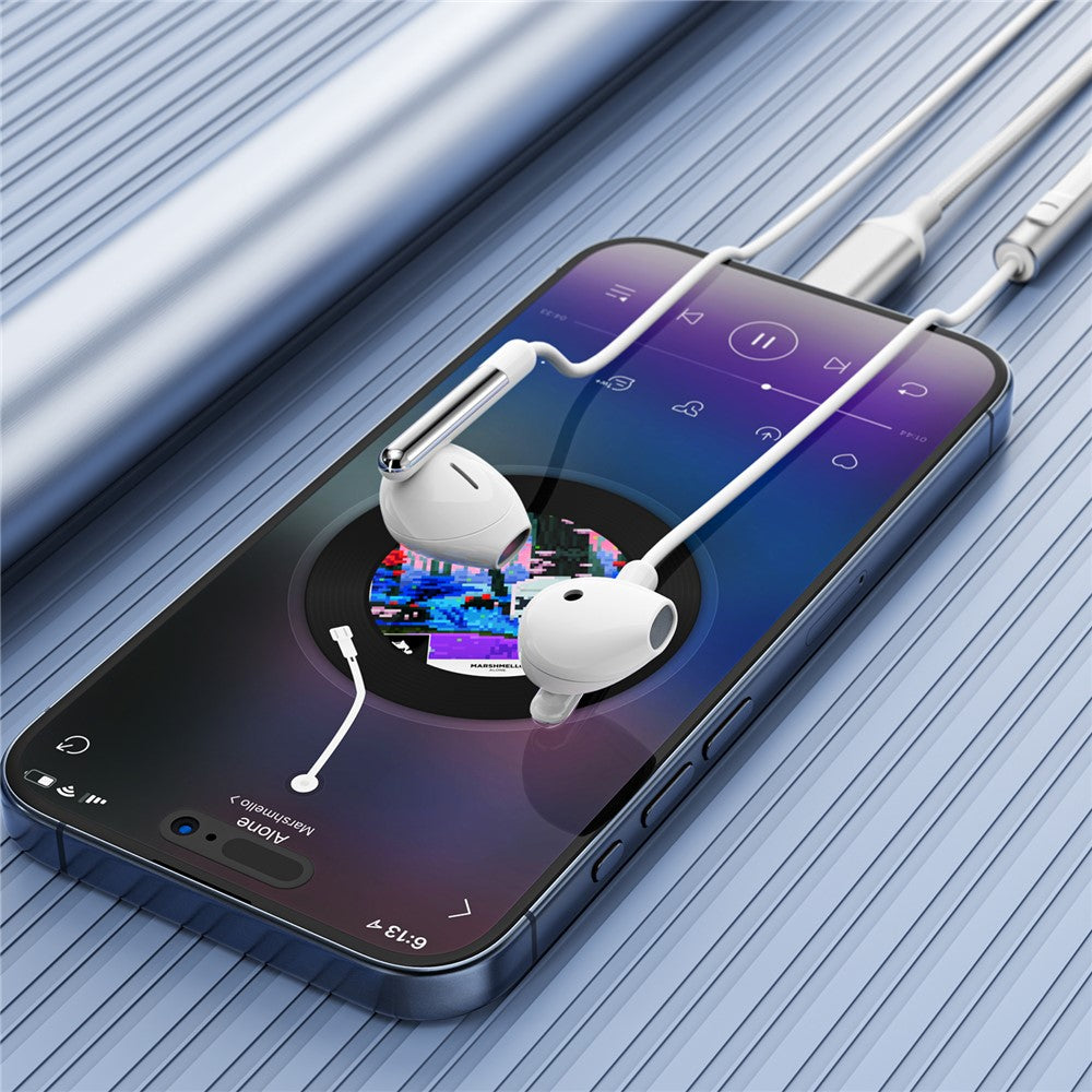 Handsfree USB-C Acefast L3, Branco
