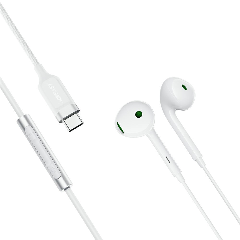 Handsfree USB-C Acefast L7, Branco