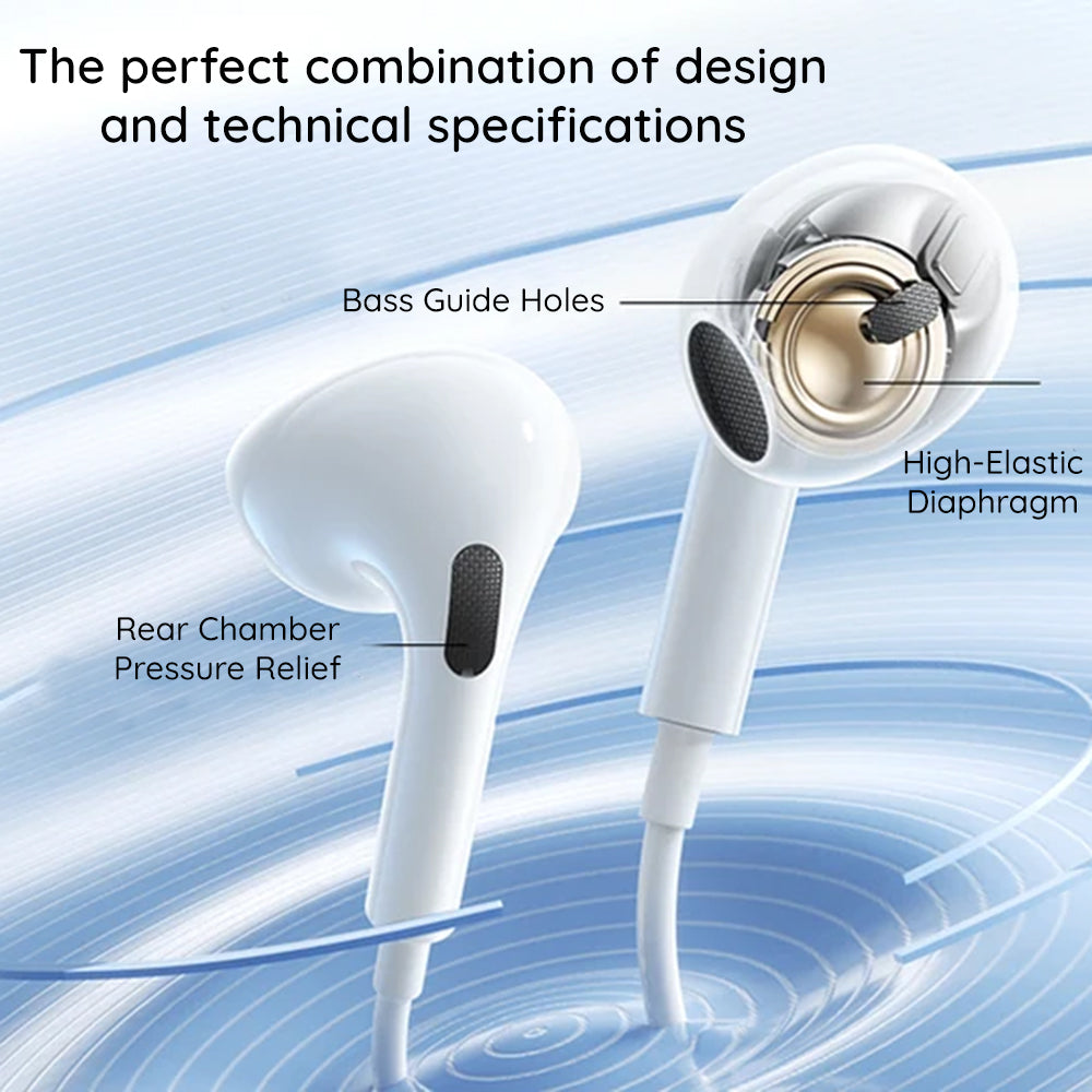 Handsfree USB-C Baseus Encok CZ19, Branco A00182201213-00