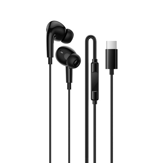 Auriculares USB-C Borofone BM100 Pro Fuente, Preto