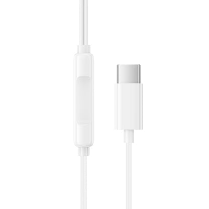 Auriculares USB-C Borofone BM100 Max Fuente, Branco