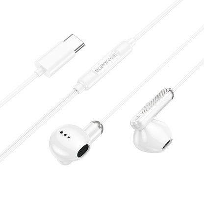 Handsfree USB-C Auricular Handsfree USB-C BM89 Surpass, Branco 