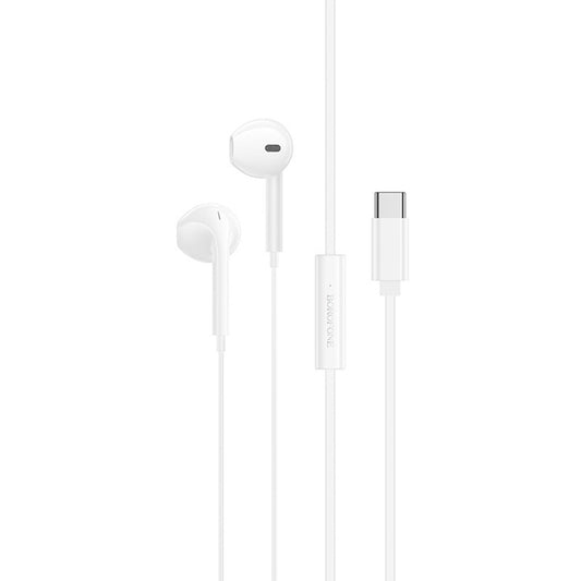 Handsfree USB-C Borofone BM99 Star, Branco