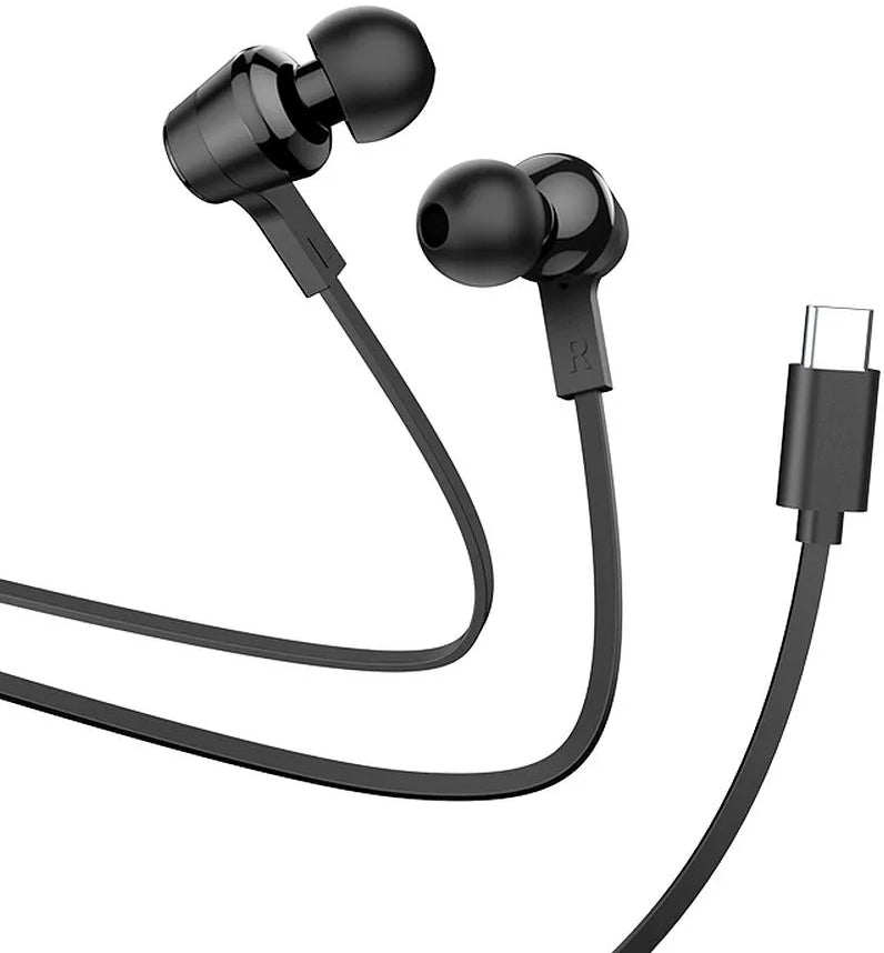 Handsfree USB-C HOCO M86, Preto