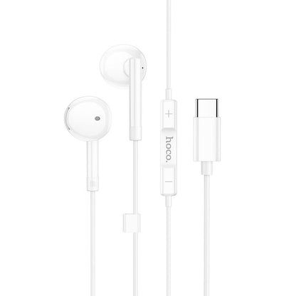 Handsfree USB-C HOCO M95, Branco