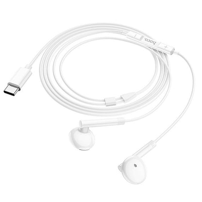 Handsfree USB-C HOCO M95, Branco