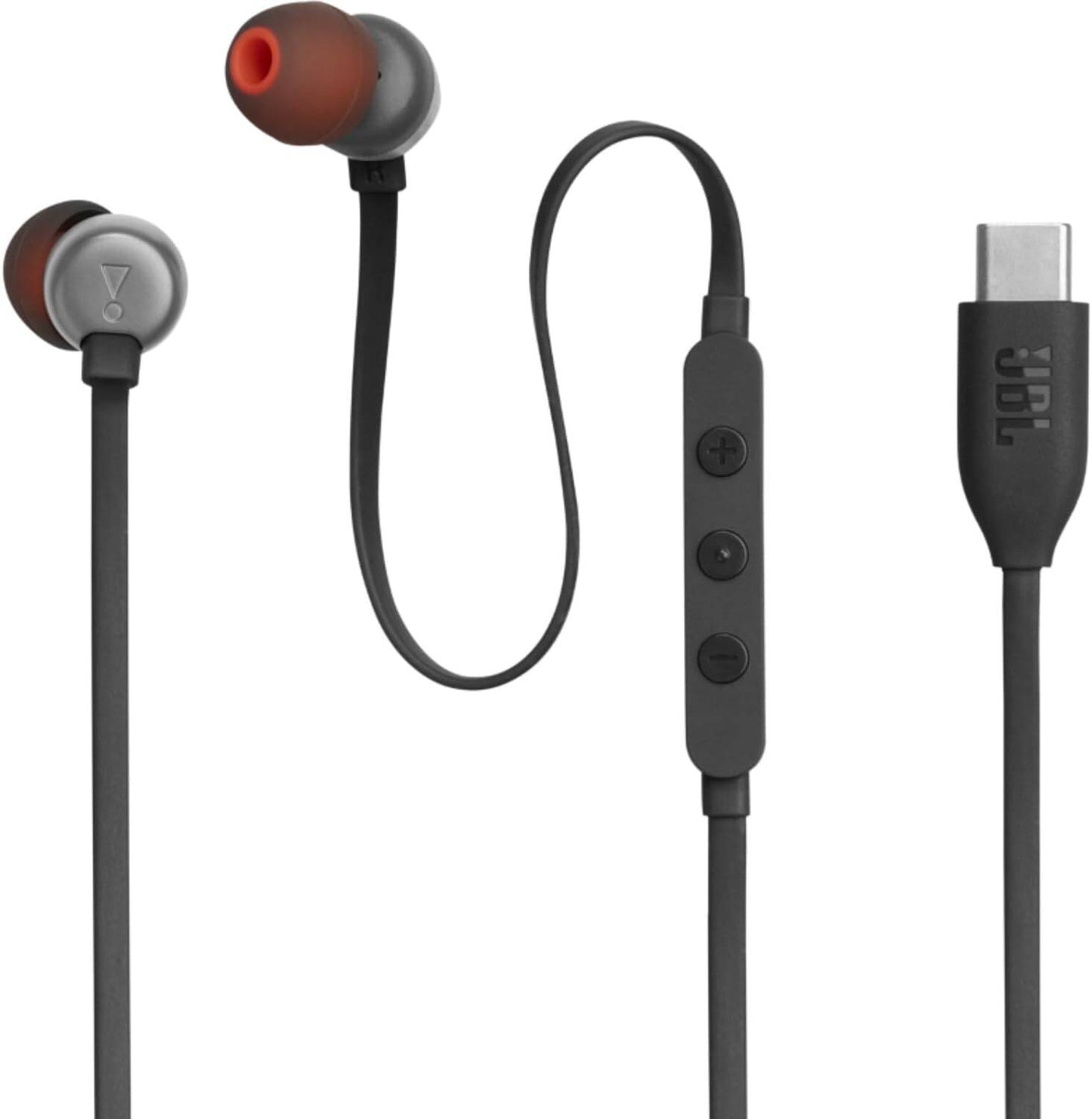 Handsfree USB-C JBL Tune 310C, Preto JBLT310CBLK