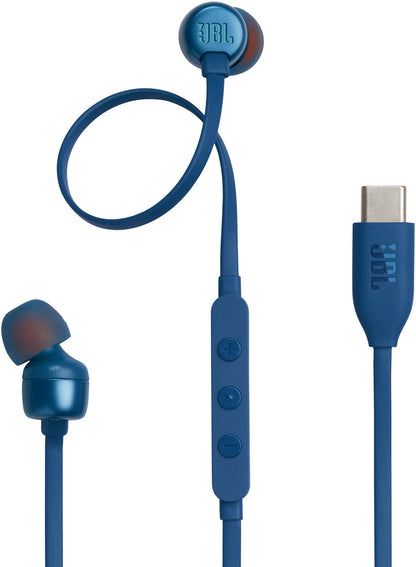 Handsfree USB-C JBL Tune 310C, Azul JBLT310CBLU