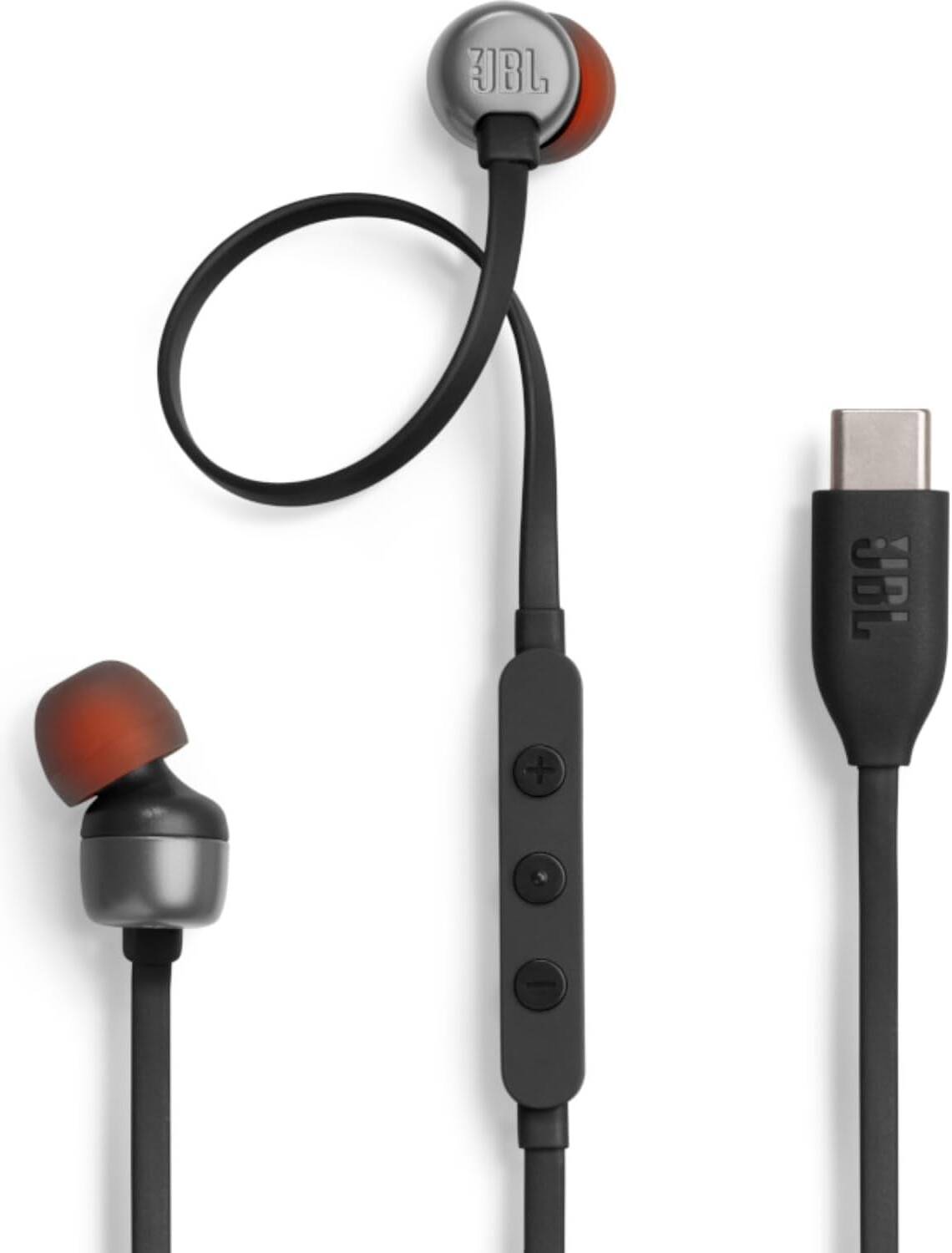 Handsfree USB-C JBL Tune 310C, Preto JBLT310CBLK