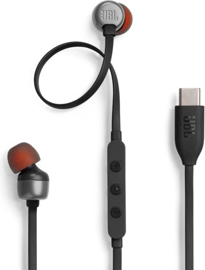Handsfree USB-C JBL Tune 310C, Preto JBLT310CBLK