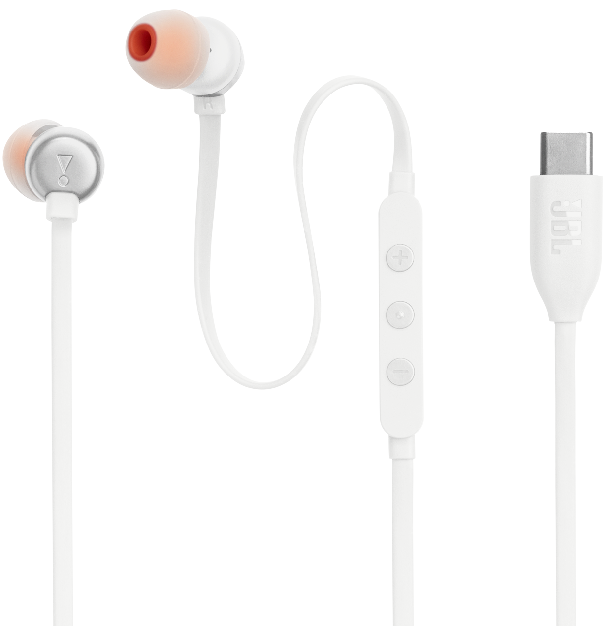 Handsfree USB-C JBL Tune 310C, Branco JBLT310CWHT