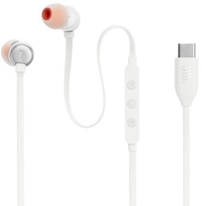 Handsfree USB-C JBL Tune 310C, Branco JBLT310CWHT