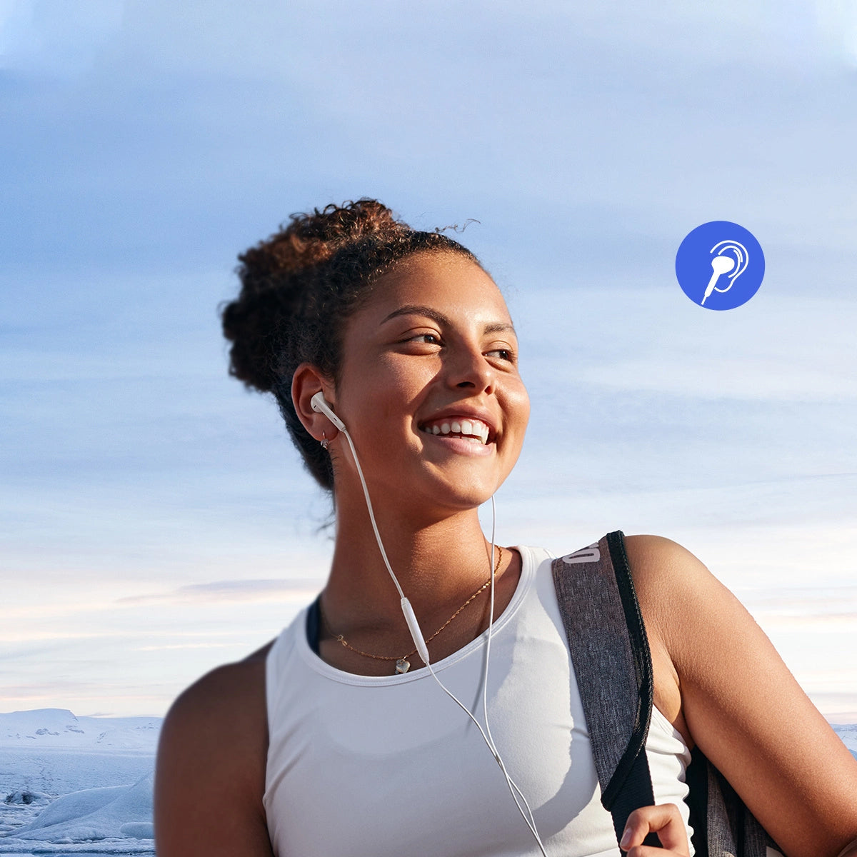 Handsfree USB-C Joyroom JR-EC05, Branco