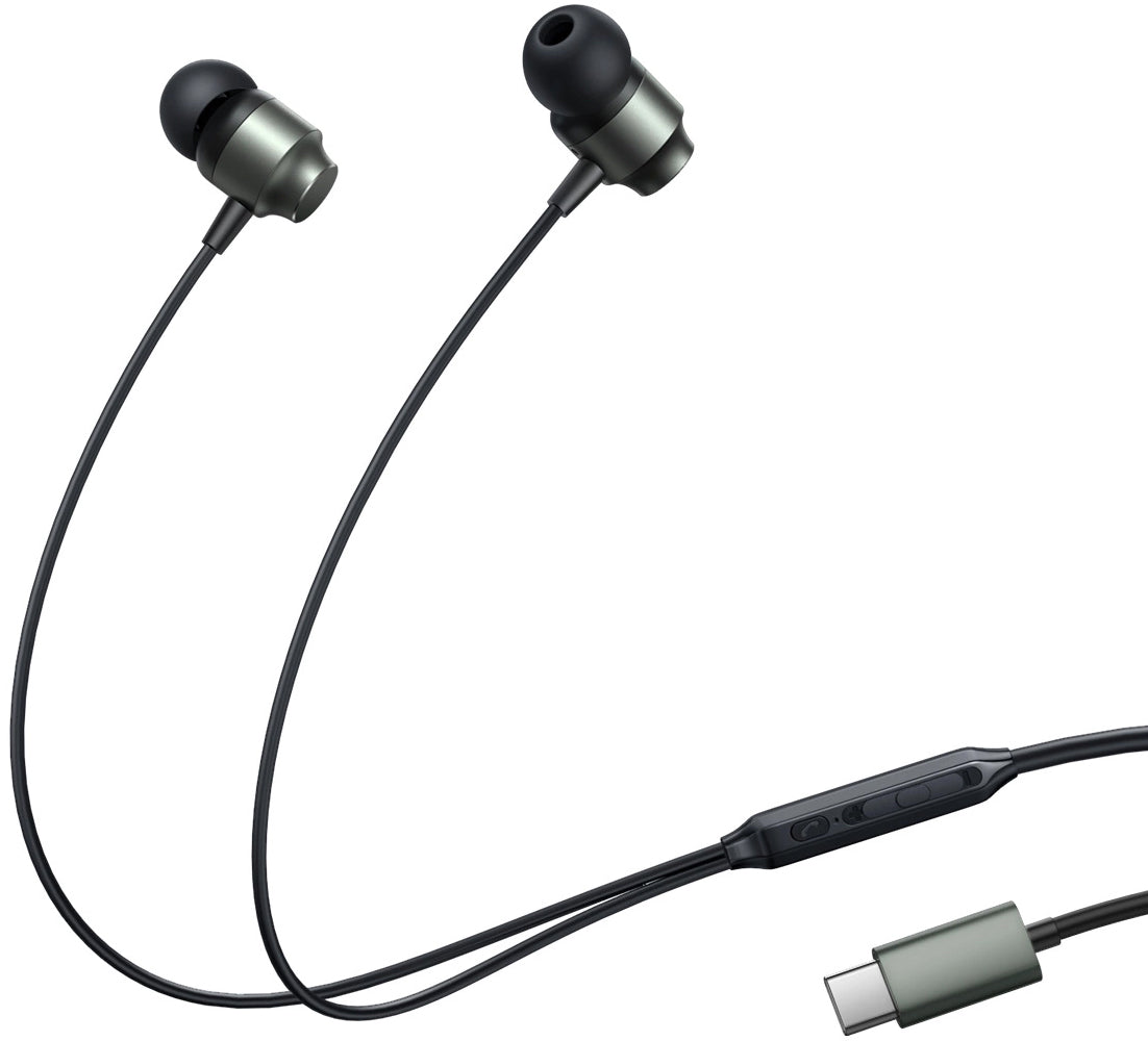Handsfree USB-C Joyroom JR-EC06, Cinzento