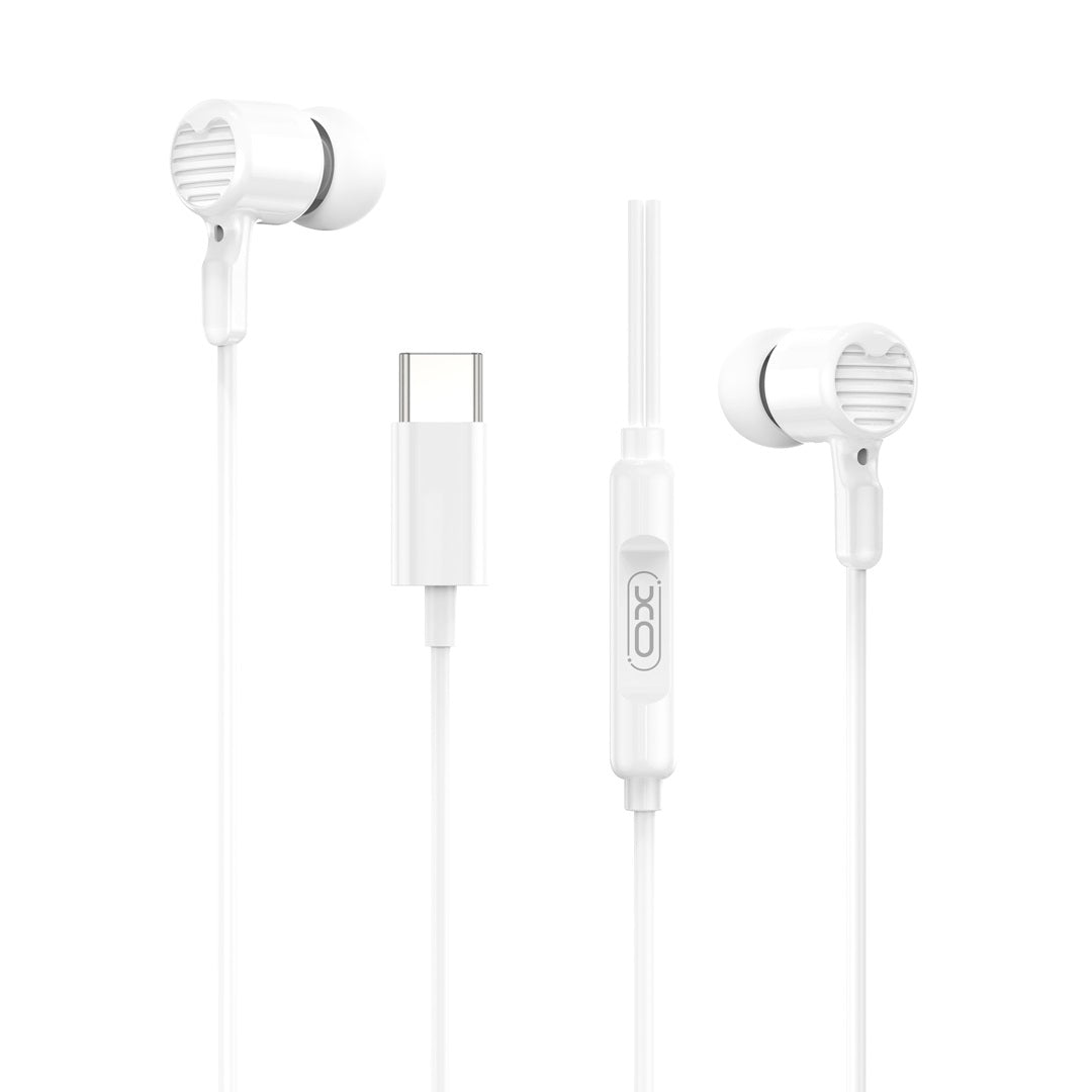 Handsfree USB-C XO Design EP81, Branco