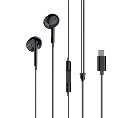 Auriculares USB-C XO Design EP74, Preto