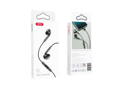 Auriculares USB-C XO Design EP74, Preto
