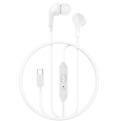 Handsfree USB-C XO Design EP82, Branco