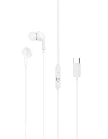 Handsfree USB-C XO Design EP82, Branco