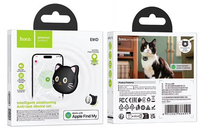 HOCO SmartTag E91D Cat para iOS Series, Preto
