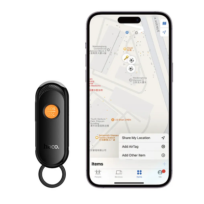 HOCO SmartTag E99 Flash para iOS Series, Preto