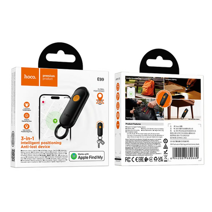 HOCO SmartTag E99 Flash para iOS Series, Preto