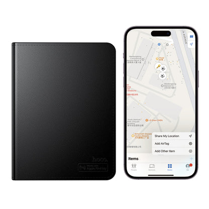 HOCO SmartTag Passport E91G para iOS Series, Preto