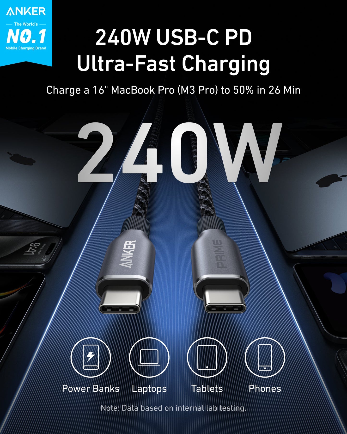 Hub Multifuncional Anker 13em1, Cinzento A83C3311