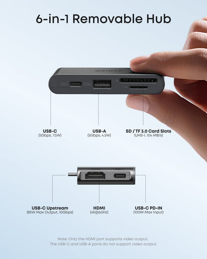 Hub Multifuncional Anker 13em1, Cinzento A83C3311