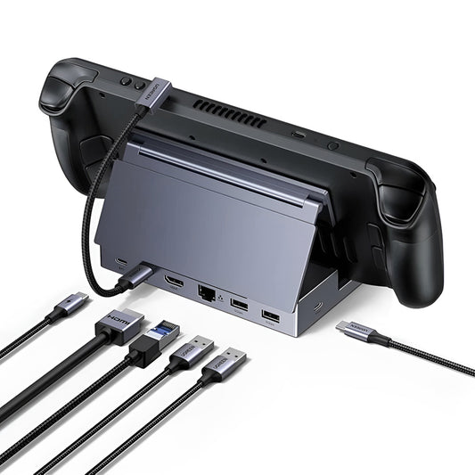 Hub Suporte UGREEN 75126 para Consola Portátil, Cinzento