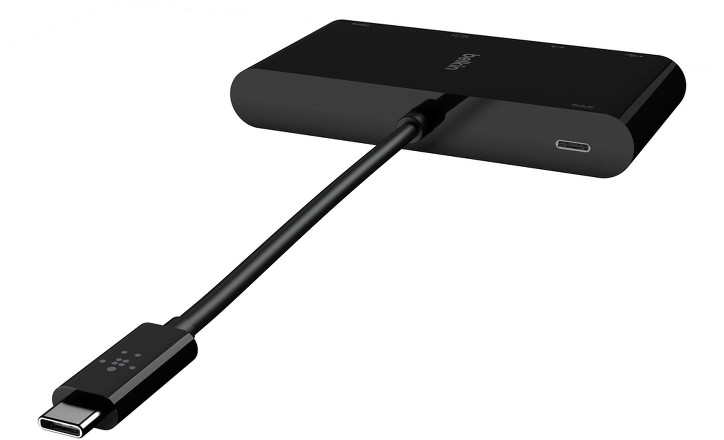 Hub USB-C Belkin Connect, 1 x USB-A 3.0 - 1 x USB-C - 1 x HDMI - 1 x VGA - 1 x RJ45, Preto AVC004btBK