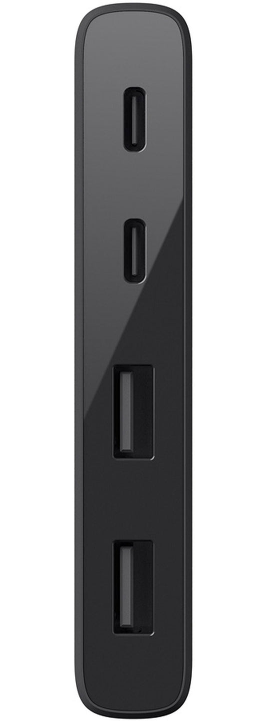 Hub USB-C Belkin Mini, 2 x USB-A 3.1 - 2 x USB-C, Preto F4U090btBLK