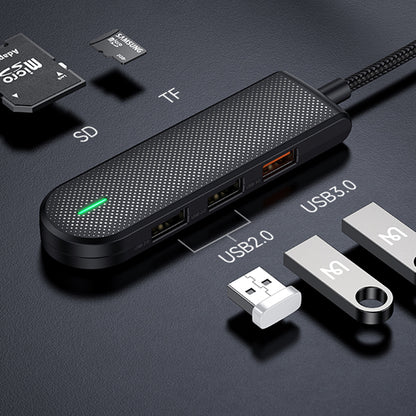 Hub USB-C McDodo HU-1430 Star, 5em1, Preto