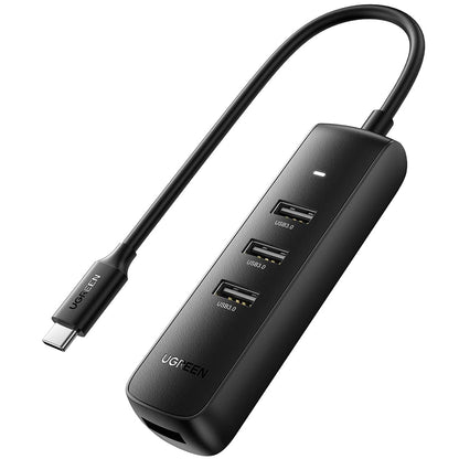 Hub USB-C UGREEN CM416 (10916), 4 x USB-A 3.0, Preto