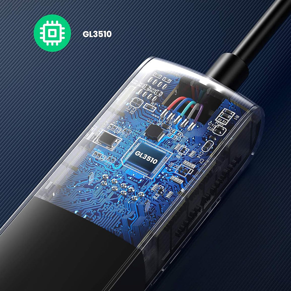 Hub USB-C UGREEN CM416 (10916), 4 x USB-A 3.0, Preto