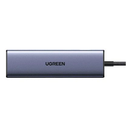 Hub USB-C UGREEN CM511 (75642), 6 em 1, Cinzento