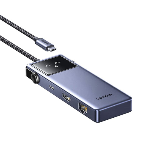 Hub USB-C UGREEN CM888 (45155) Uno, 6in1, Cinzento