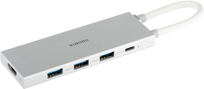 Hub USB-C Xiaomi, 3 x USB-A 3.0 - 1 x USB-C - 1 x HDMI, Branco BHR8804GL