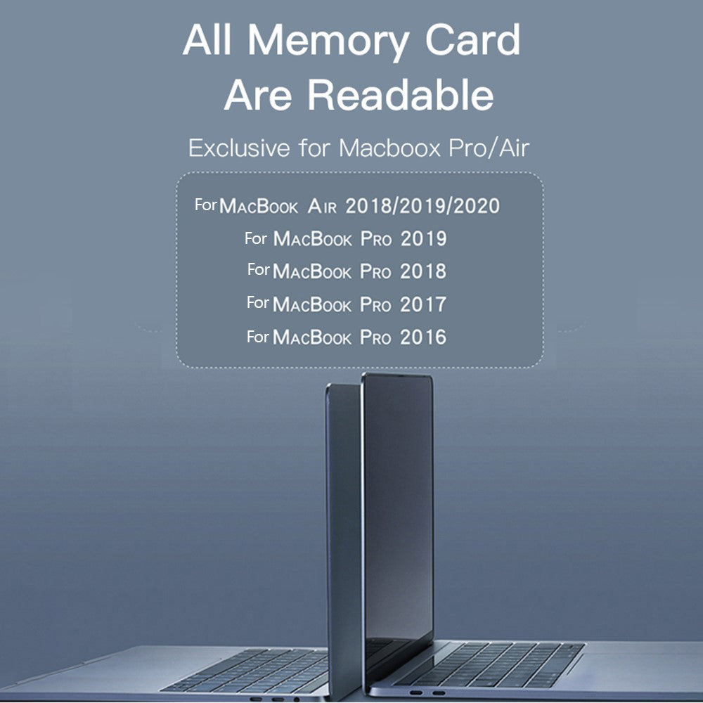 Hub USB-C Yesido HB10 para Apple MacBook Pro / Air, 6 em 1, Cinzento