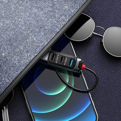 Hub USB-C Yesido HB23, 5 em 1, Cinzento