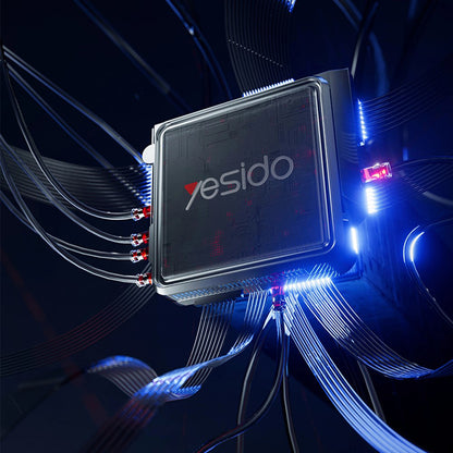 Hub USB-C Yesido HB23, 5 em 1, Cinzento