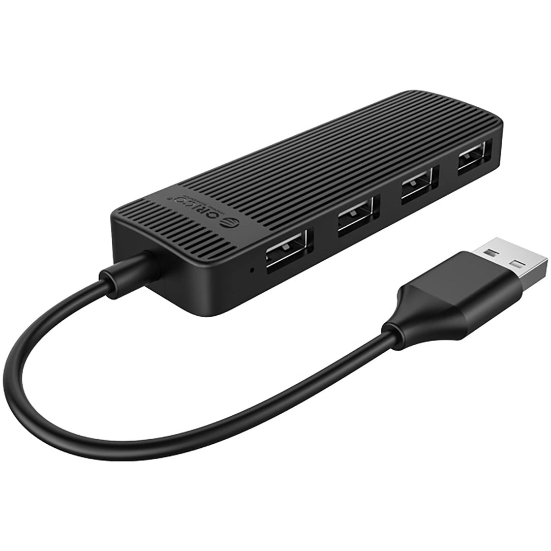 Hub USB Orico FL02, 4 x USB-A, Preto