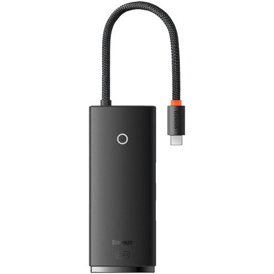 Hub USB-C Baseus Lite, 3 X USB-A 3.0 - USB-C - HDMI, Preto WKQX040001