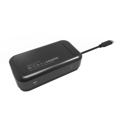 Concentrador USB-C SiGN, 1 x USB-C - 1 x HDMI - 1 x VGA - 1 x ficha de 3,5 mm, preto SN-TVBT01 SN-TVBT01