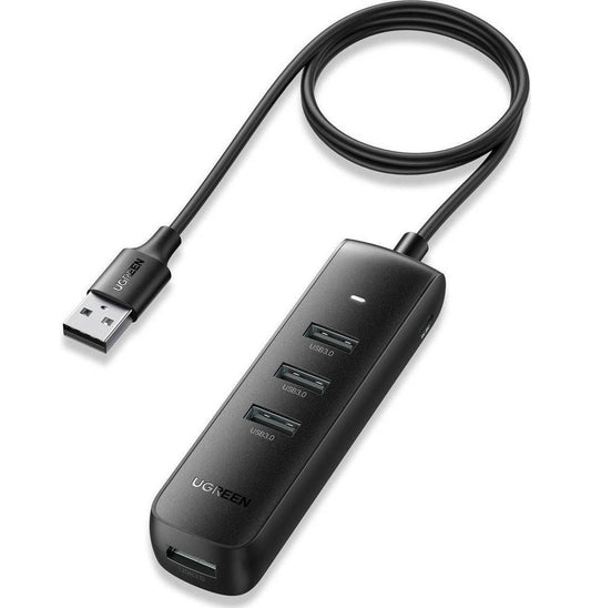 Hub USB UGREEN CM416, 4 x USB-A 3.0, 1m, Preto